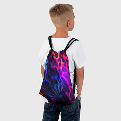 Рюкзак-мешок Камуфляж из ярких красок, цвет: 3D-принт — фото 2