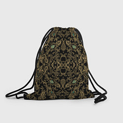 Мешок для обуви Славянский этнический орнамент с позолотой