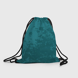 Рюкзак-мешок Изумрудный камуфляж, цвет: 3D-принт