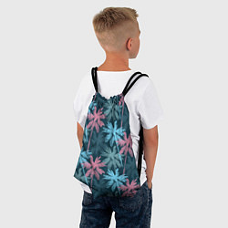Рюкзак-мешок Паттерн - пальмы, цвет: 3D-принт — фото 2