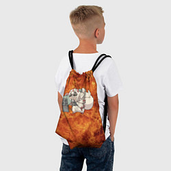 Рюкзак-мешок Взрывоопасная Фапута, цвет: 3D-принт — фото 2