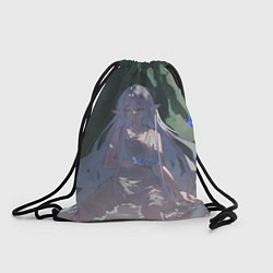 Рюкзак-мешок Sousou no Frieren под деревом, цвет: 3D-принт