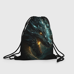 Рюкзак-мешок Древний дракон символ 2024, цвет: 3D-принт