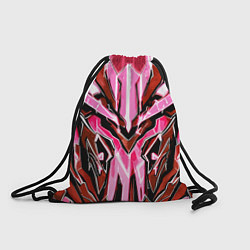Рюкзак-мешок Розовый кибер доспех, цвет: 3D-принт