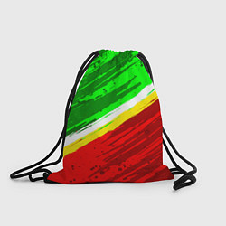 Рюкзак-мешок Расцветка Зеленоградского флага, цвет: 3D-принт