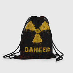 Мешок для обуви Опасный человек радиация