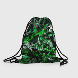 Рюкзак-мешок Футбол узоры, цвет: 3D-принт