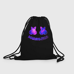 Рюкзак-мешок Маршмелло клубная музыка, цвет: 3D-принт