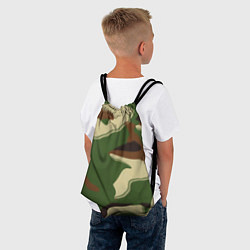 Рюкзак-мешок Камуфляжная текстура, цвет: 3D-принт — фото 2