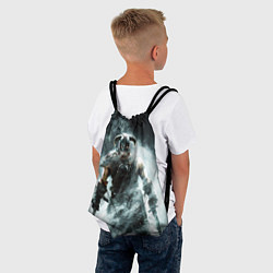 Рюкзак-мешок Skyrim - Dovahkiin, цвет: 3D-принт — фото 2