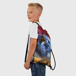 Рюкзак-мешок Небесный лев, цвет: 3D-принт — фото 2
