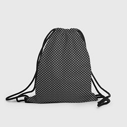Рюкзак-мешок Черно-белые ромбы, цвет: 3D-принт