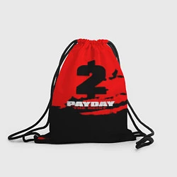 Рюкзак-мешок Payday 2 краски, цвет: 3D-принт