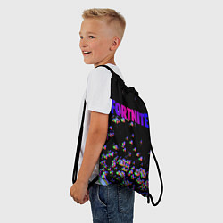 Рюкзак-мешок Fortnite game glitch, цвет: 3D-принт — фото 2