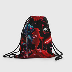 Рюкзак-мешок Toyota затмение, цвет: 3D-принт
