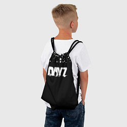 Рюкзак-мешок DayZ крачки белые, цвет: 3D-принт — фото 2