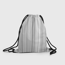 Рюкзак-мешок Полосатая рябь белый, цвет: 3D-принт