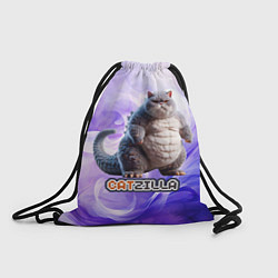 Рюкзак-мешок Толстый котзилла, цвет: 3D-принт