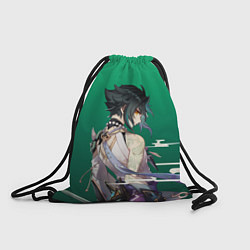 Рюкзак-мешок Genshin персонаж игры - Сяо Xiao, цвет: 3D-принт