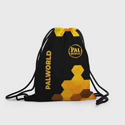 Рюкзак-мешок Palworld - gold gradient вертикально, цвет: 3D-принт