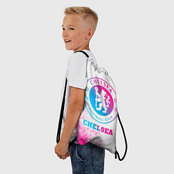 Рюкзак-мешок Chelsea neon gradient style, цвет: 3D-принт — фото 2