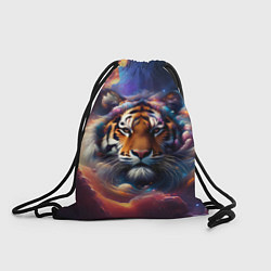 Рюкзак-мешок Космический лев, цвет: 3D-принт
