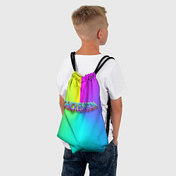 Рюкзак-мешок Палитра чикен ган, цвет: 3D-принт — фото 2