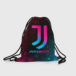 Рюкзак-мешок Juventus - neon gradient, цвет: 3D-принт