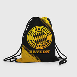 Рюкзак-мешок Bayern - gold gradient, цвет: 3D-принт