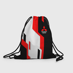 Рюкзак-мешок Mitsubishi red uniform, цвет: 3D-принт