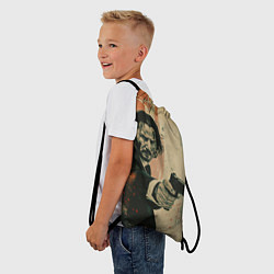 Рюкзак-мешок Джон Уик с пистолетом, цвет: 3D-принт — фото 2