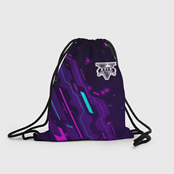 Рюкзак-мешок GTA neon gaming, цвет: 3D-принт