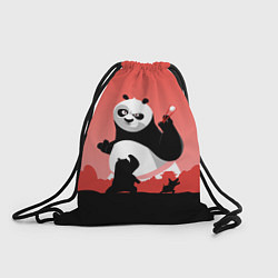 Рюкзак-мешок По и Шифу - Кунг-фу Панда, цвет: 3D-принт