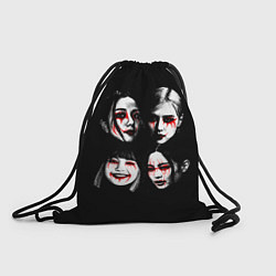 Рюкзак-мешок Blackpink metal, цвет: 3D-принт