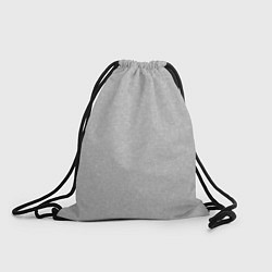 Рюкзак-мешок Однотонный светло-серый текстурированный, цвет: 3D-принт