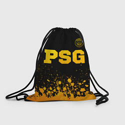 Рюкзак-мешок PSG - gold gradient посередине, цвет: 3D-принт