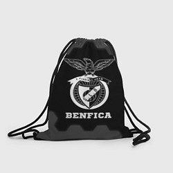 Рюкзак-мешок Benfica sport на темном фоне, цвет: 3D-принт