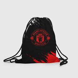 Рюкзак-мешок Манчестер Сити краски, цвет: 3D-принт