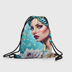 Рюкзак-мешок Фантастическая леди, цвет: 3D-принт