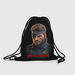 Рюкзак-мешок Веном Снейк из игры Metal gear, цвет: 3D-принт