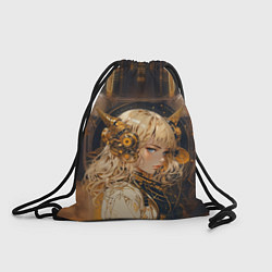 Рюкзак-мешок Золотая техноведьма, цвет: 3D-принт