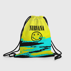Мешок для обуви Nirvana краски кислотные