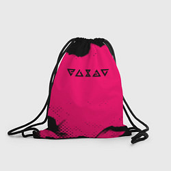 Рюкзак-мешок Ведьмак лого смок, цвет: 3D-принт
