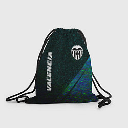 Рюкзак-мешок Valencia glitch blue, цвет: 3D-принт