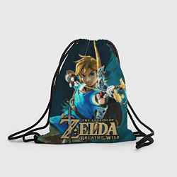 Рюкзак-мешок Zelda - Link, цвет: 3D-принт
