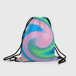 Рюкзак-мешок Абстракция спиральная, цвет: 3D-принт