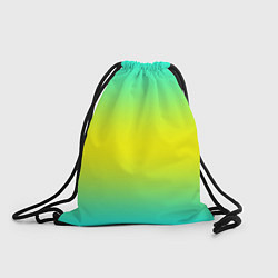 Рюкзак-мешок Кислотный градиент, цвет: 3D-принт