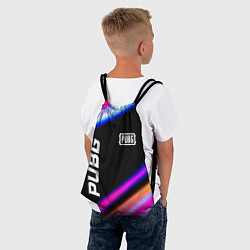 Рюкзак-мешок PUBG speed game lights, цвет: 3D-принт — фото 2