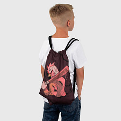 Рюкзак-мешок Хотлайн Майами - Джекет, цвет: 3D-принт — фото 2