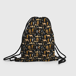 Рюкзак-мешок Древний Египет - паттерн, цвет: 3D-принт